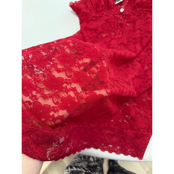 NWT sexy red Rampage lingerie sz M w adjustable straps - Picture 4 of 13